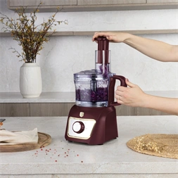 Berlinger Haus BH/9591 8in1 matt bordó konyhai robotgép