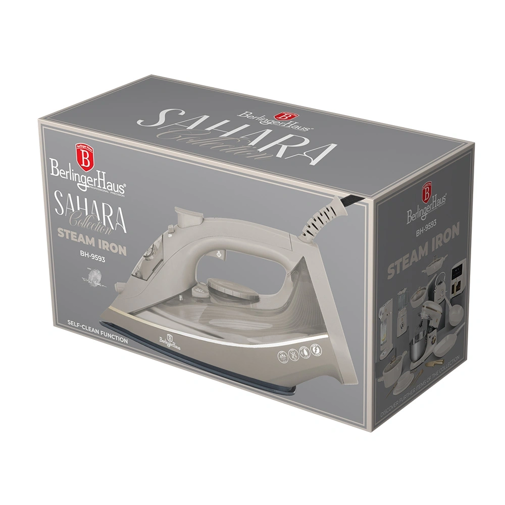 Berlinger Haus BH/9593 matt krém gőzölős vasaló