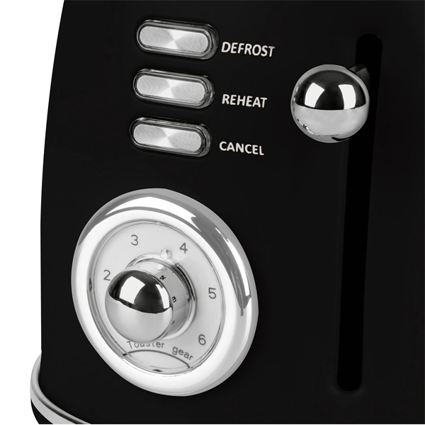 Berlinger Haus BH/9642 matt fekete 2 szeletes kenyérpirító