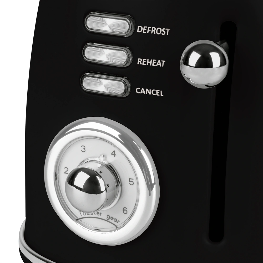 Berlinger Haus BH/9642 matt fekete 2 szeletes kenyérpirító