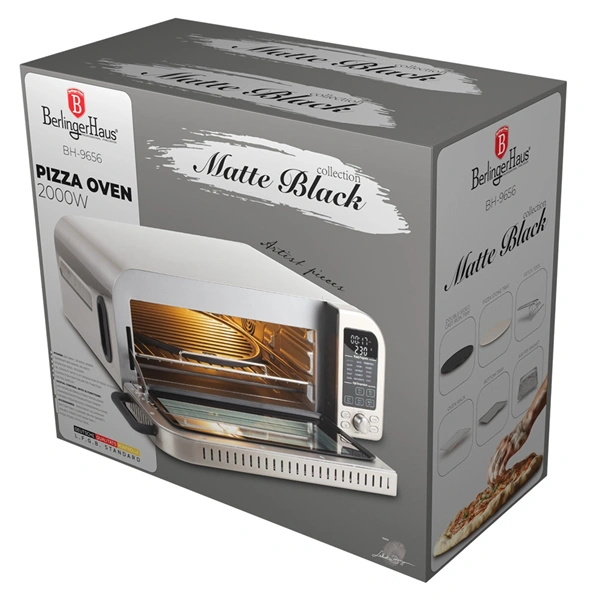 Berlinger Haus BH/9656 rozsdamentes acél pizzasütő