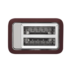 Berlinger Haus BH/9662 matt bordó digitális 2 szeletes kenyérpirító