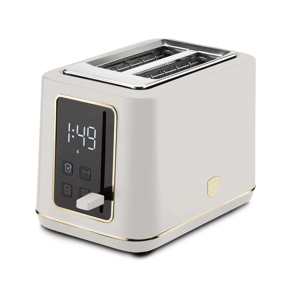 Berlinger Haus BH/9663 matt krém digitális 2 szeletes kenyérpirító