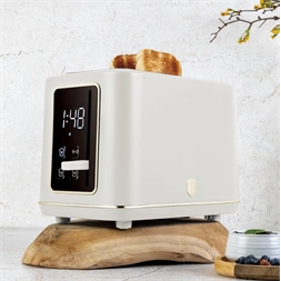 Berlinger Haus BH/9663 matt krém digitális 2 szeletes kenyérpirító
