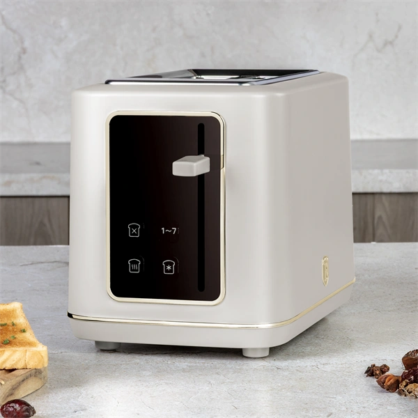 Berlinger Haus BH/9663 matt krém digitális 2 szeletes kenyérpirító