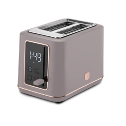Berlinger Haus BH/9664 matt taupe digitális 2 szeletes kenyérpirító