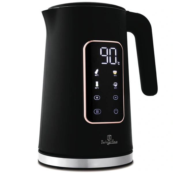 Berlinger Haus BH/9674 1,7L-es rose gold- fekete digitális vízforraló