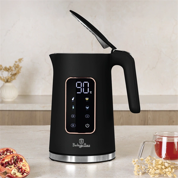 Berlinger Haus BH/9674 1,7L-es rose gold- fekete digitális vízforraló