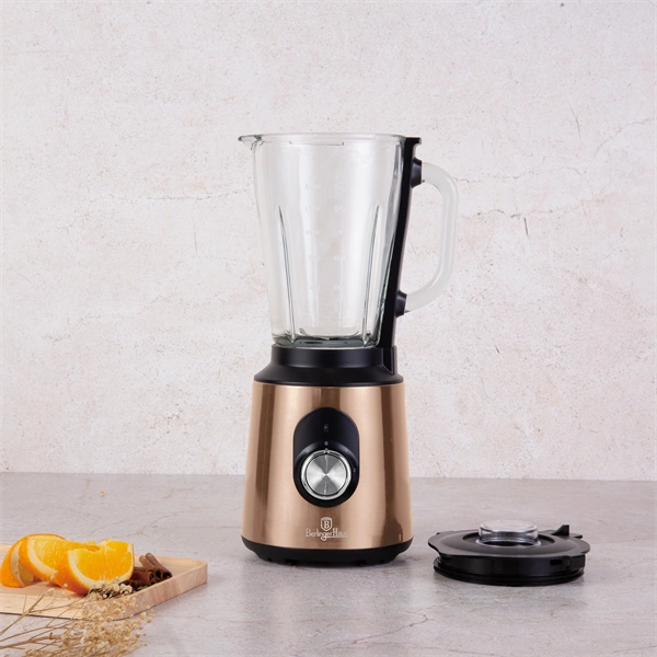 Berlinger Haus BH/9695 1,5 L-es edzett üveg rózsaarany turmixgép