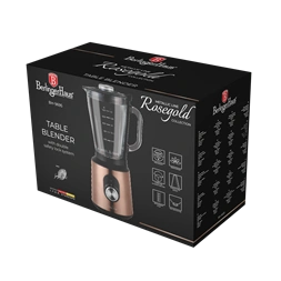 Berlinger Haus BH/9695 1,5 L-es edzett üveg rózsaarany turmixgép