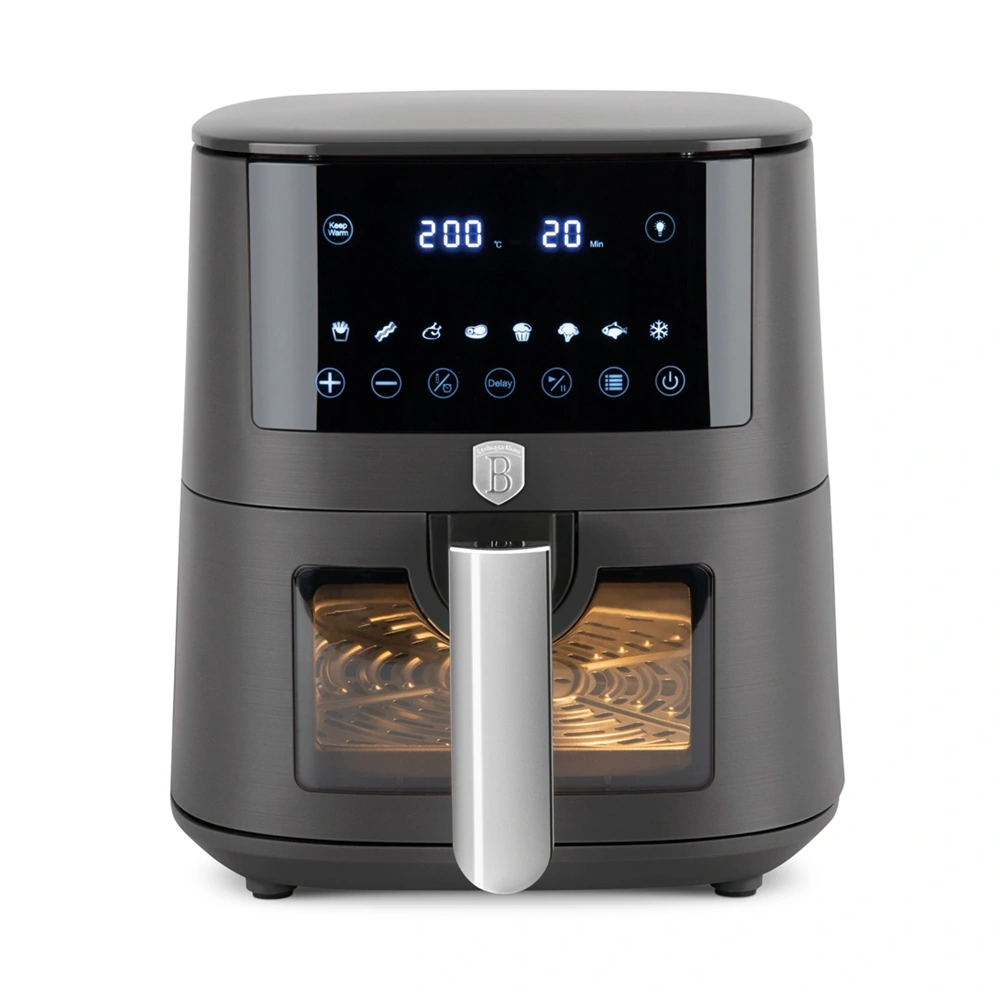 Berlinger Haus BH/9711 matt antracit 5L forrólevegős sütő