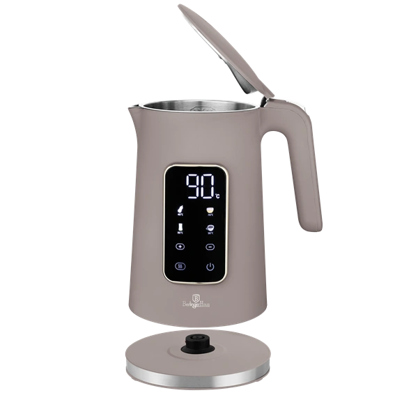 Berlinger Haus BH/9736 1,7L-es matt taupe digitális vízforraló