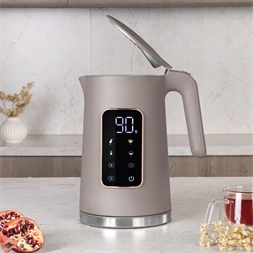 Berlinger Haus BH/9736 1,7L-es matt taupe digitális vízforraló