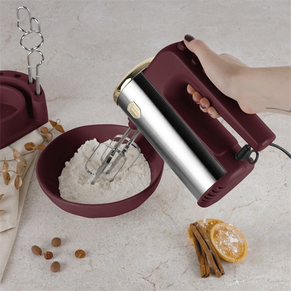 Berlinger Haus BH/9741 bordó állvánnyal kézi mixer