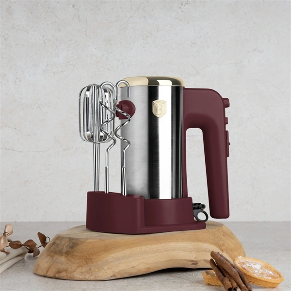 Berlinger Haus BH/9741 bordó állvánnyal kézi mixer