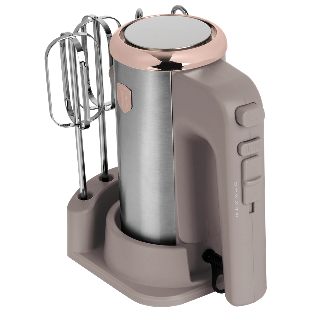 Berlinger Haus BH/9742 taupe állvánnyal kézi mixer