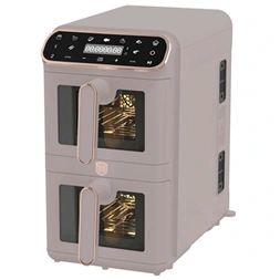 Berlinger Haus BH/9804 matt taupe 2x5,5 L forrólevegős sütő