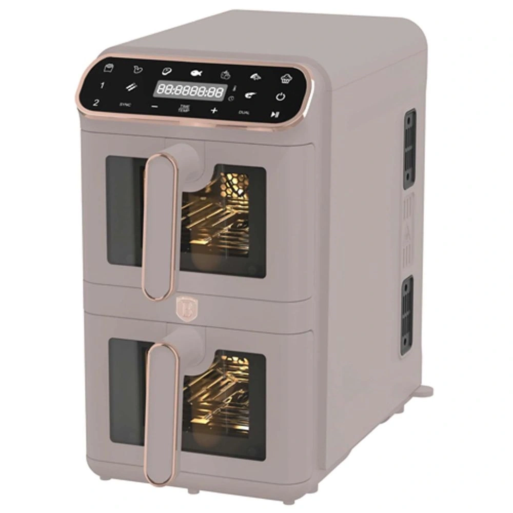 Berlinger Haus BH/9804 matt taupe 2x5,5 L forrólevegős sütő