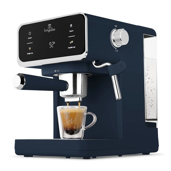 Berlinger Haus BH/9853 3in1 matt kék digitális espresso kávéfőző