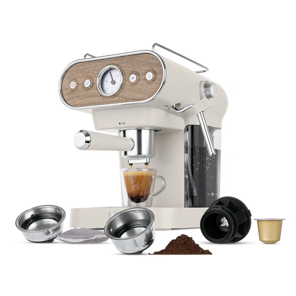 Berlinger Haus BH/9854 3in1 matt krém espresso kávéfőző