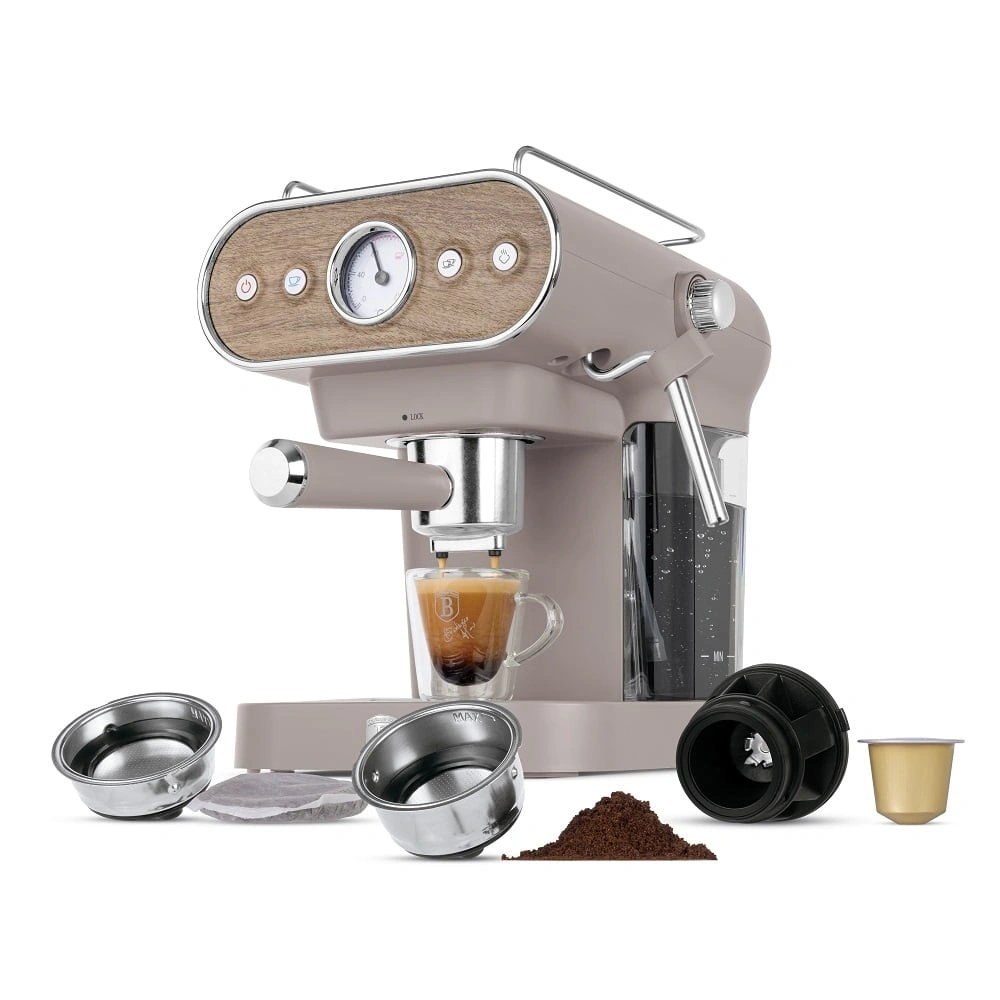 Berlinger Haus BH/9856 3in1 matt taupe espresso kávéfőző