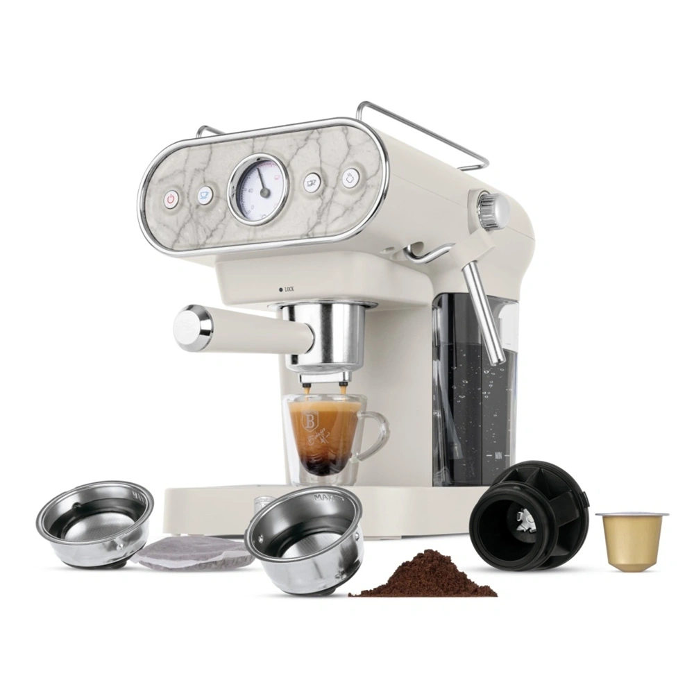 Berlinger Haus BH/9859 3in1 matt krém espresso kávéfőző