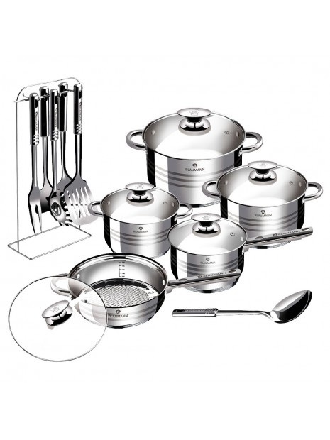 Blaumann BL-3133 Gourmet Line 17 részes edénykészlet