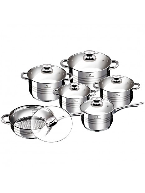 Blaumann BL-3896 Gourmet Line 12 részes edénykészlet