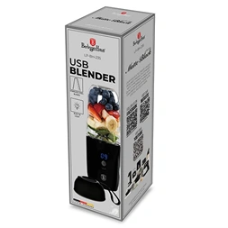 Berlinger Haus LP-BH-235 Black Rose Collection fekete USB-s turmixgép