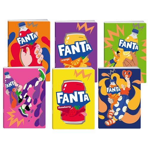 Bestbuy Fanta A5, 50 lap kockás füzet