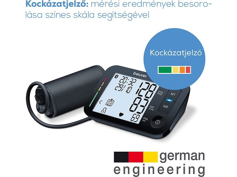 Beurer BM 54 felkaros vérnyomásmérő