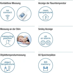 Beurer FT90 érintés nélküli lázmérő