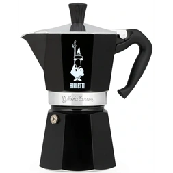 Bialetti 4953 Moka Express fekete 6 személyes kotyogós kávéfőző