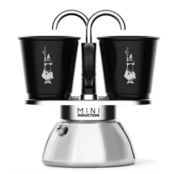 Bialetti 7310 Mini Express inox 2 személyes indukciós kotyogós kávéfőző szett
