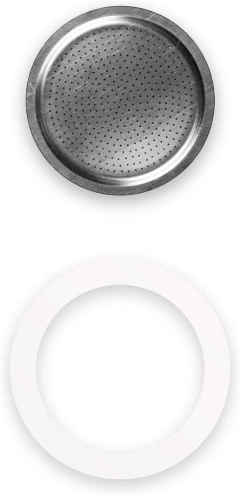 Bialetti 800410 1/2 adagos Inox kotyogókhoz 1db szilikon tömítés + 1db szűrő