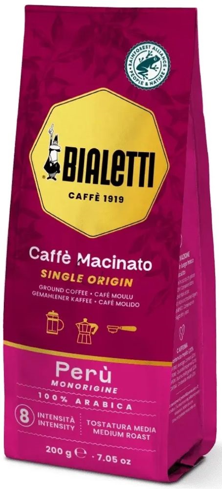 Bialetti Caffe Macinato Peru általános 250g őrölt kávé