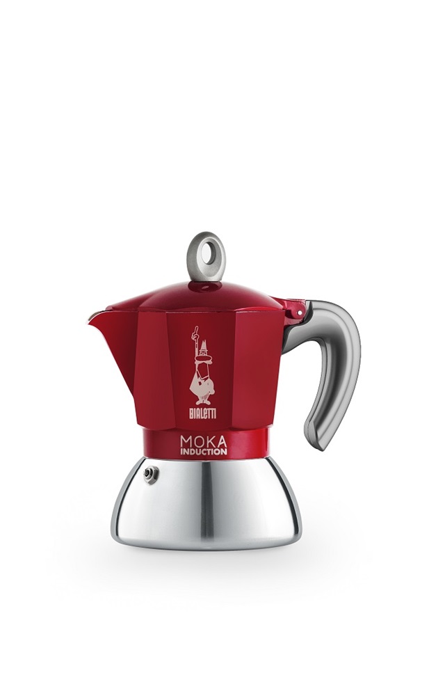 Bialetti Moka 6942 Induction piros 2 személyes indukciós kotyogós kávéfőző