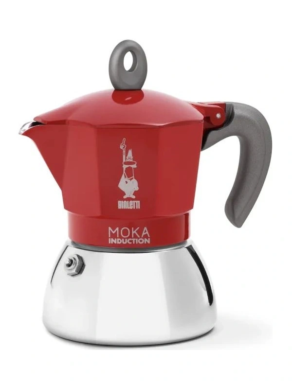 Bialetti Moka 6942 Induction piros 2 személyes indukciós kotyogós kávéfőző