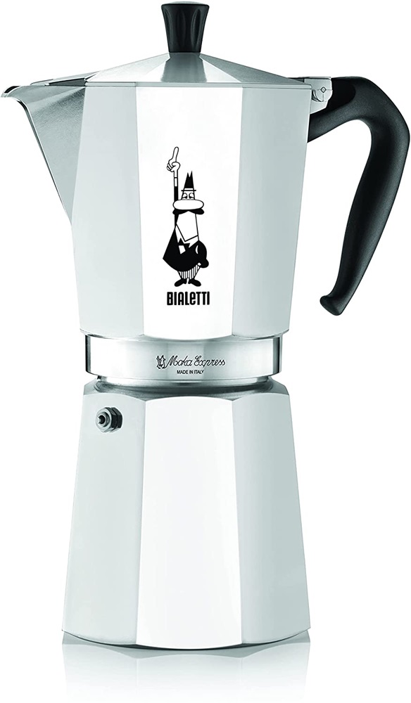 Bialetti Moka Express inox 12 személyes kotyogós kávéfőző