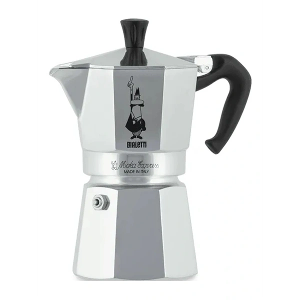 Bialetti Moka Express inox 6 személyes kotyogós kávéfőző