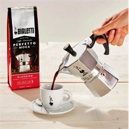 Bialetti Moka Express inox 6 személyes kotyogós kávéfőző