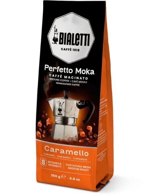 Bialetti Moka Perfetto Karamell 250g őrölt kávé