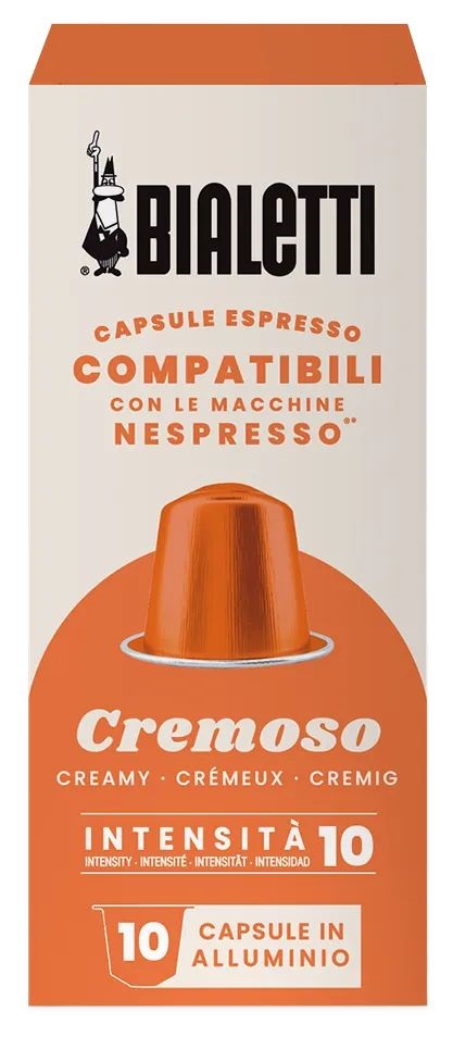 Bialetti Nespresso kompatibilis CREMOSO 10db kávékapszula