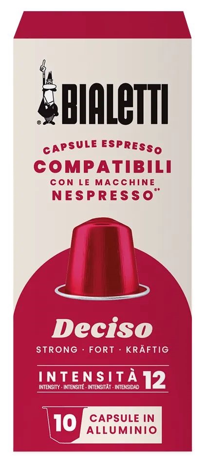 Bialetti Nespresso kompatibilis  DECISO 10db kávékapszula