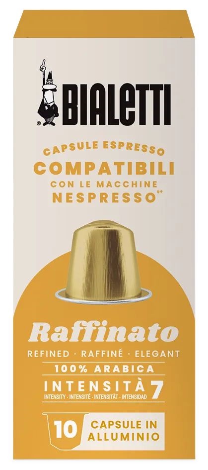 Bialetti Nespresso kompatibilis RAFFINATO 10db kávékapszula