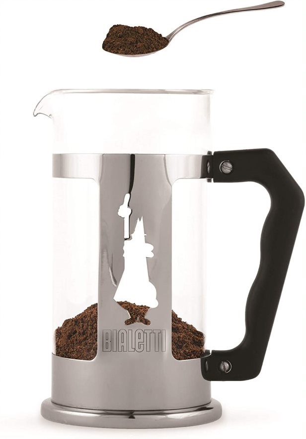 Bialetti Preziosa 3160/NW inox dugattyús kávé- és teafőző
