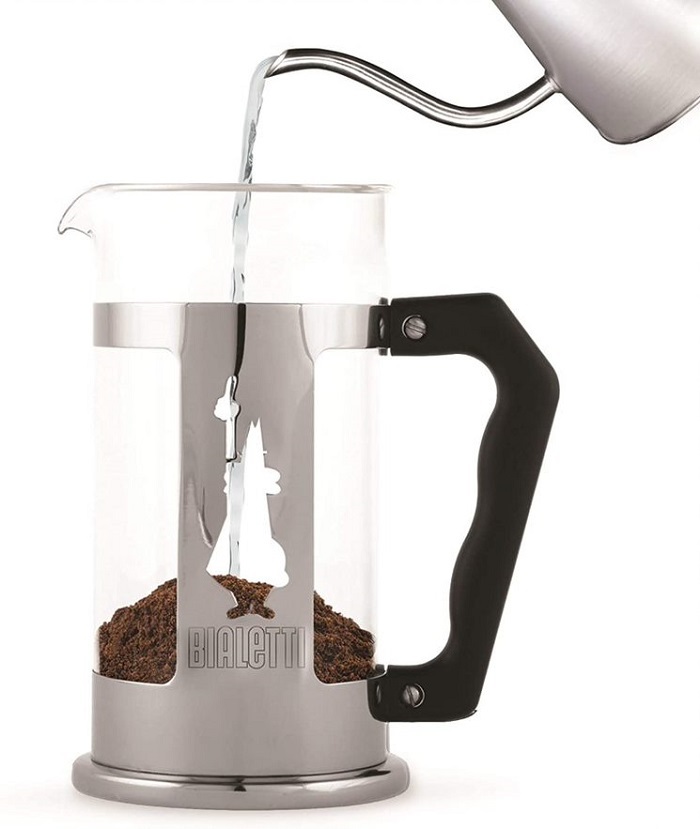 Bialetti Preziosa 3160/NW inox dugattyús kávé- és teafőző