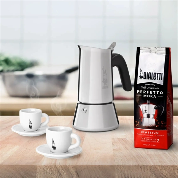 Bialetti Venus 7256/CN inox 10 személyes indukciós kotyogós kávéfőző