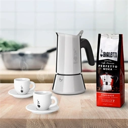 Bialetti Venus 7256/CN inox 10 személyes indukciós kotyogós kávéfőző