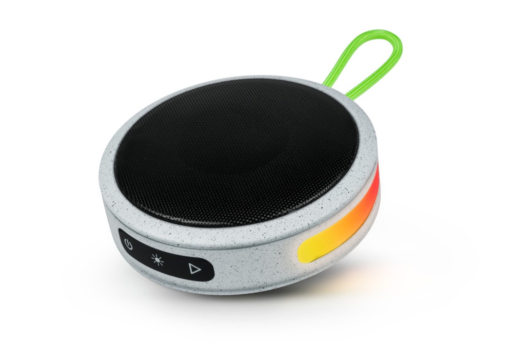 BigBen 2809236 Party Nano vezeték nélküli világító fehér Bluetooth hangszóró